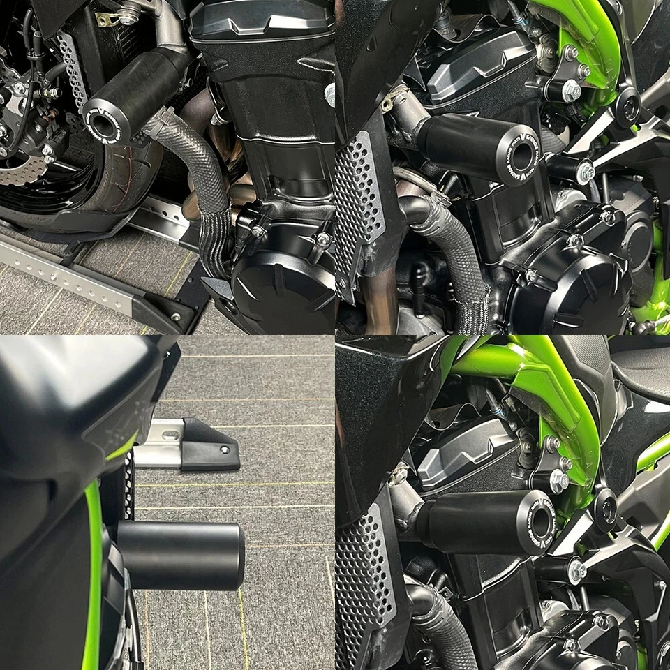 CNC Frame Sliders Crash Guard For KAWASAKI Z 900SE 2022+ Z 900 RS 2017-2023 2021 - Image 3 of 4