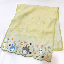 Miyazaki Hayao Ghibli Totoro With Flower Face Towel Bath Towel 80cm 35cm New