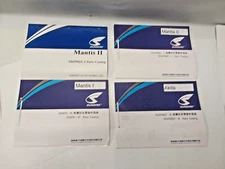 SUNDIRO SCOOTER PARTS MANUALS   Set of 4 Manuals Mantis I, Mantis II (2), Akita