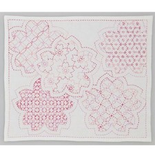 Hobbyra Hobbyre Japanese Embroidery SASHIKO HANA FUKIN sakura yosemoyo 2