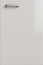 Light Grey Gloss MDF Replacement Kitchen Doors -Made 2 Measure