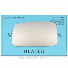 Left side Wing mirror glass for Mitsubishi Lancer Evo 2001-2007 Heated