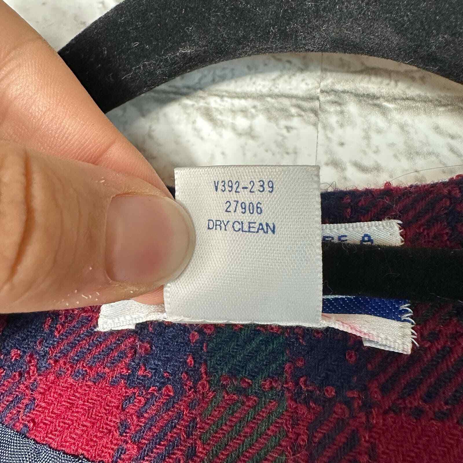 Pendleton Blazer Skirt Set Suit Vintage Plaid Tartan … Gem