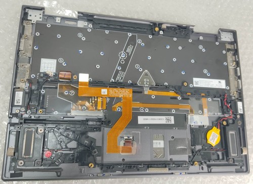 LENOVO SN20Z77338-01 Palmrest + UK Keyboard for ThinkPad X1 Yoga Gen 6 20Y0 - Afbeelding 2 van 3