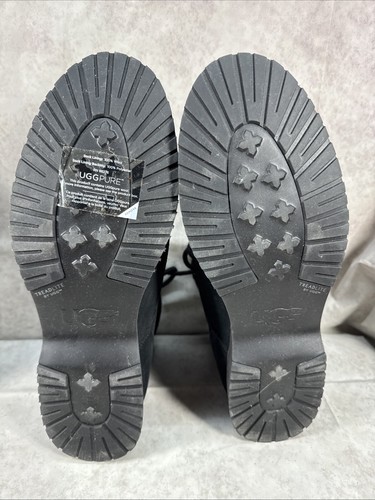 Stivaletti Oxford Chukka UGG 1016453 Moreau neri scamosciati stringati uomo 11,5 5/1 - Foto 6 di 10