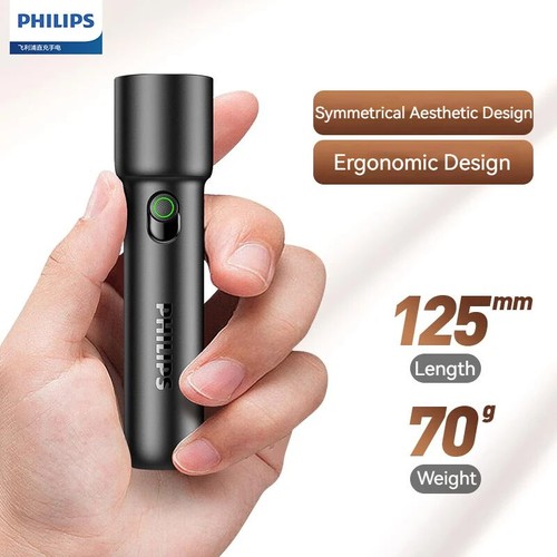 EDC Portable Flashlight Rechargeable LED Flashlights for Personal Self Defense - Picture 2 of 23