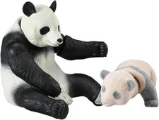 takara tomy Ania AL-27 Giant Panda Parent and Child Animal Dinosaur Toy Ages 3+