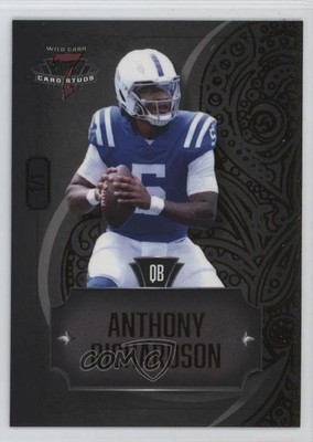 2023 Clubs Right Black Gold Foil 1/1 Anthony Richardson #7CCR-2 Rookie RC 19n6