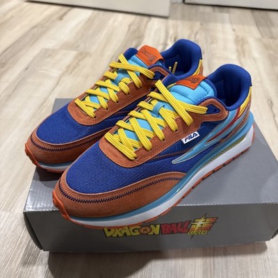 Fila Dragon Ball Super Renno x Goku Sneakers Size 10 Dead Stock
