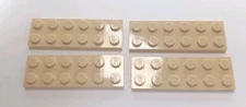 Lego Plates #3034 in Light Tan,new From Box,qty 4, 2x6