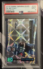 2019 Panini Unparalleled DK Metcalf Galactic SSP Case Hit PSA 9 RC Steelers