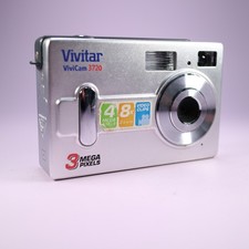 Vivitar Digital Camera Vivicam 3720 3.0MP Silver Tested