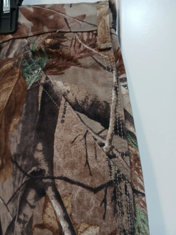 Carhartt Realtree Camouflage Hunting Carpenter Pants 42X30 Single Knee New W Tag - Image 3 of 4