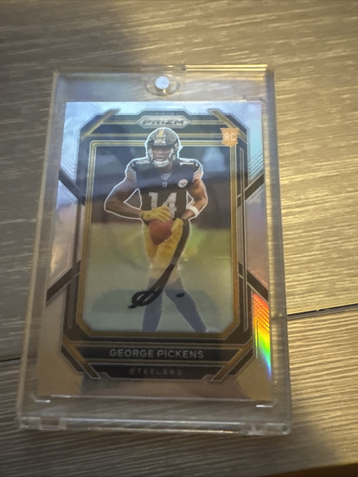 2022 Panini Prizm - Rookies George Pickens #329 Silver Prizm Autographs (AU, RC)