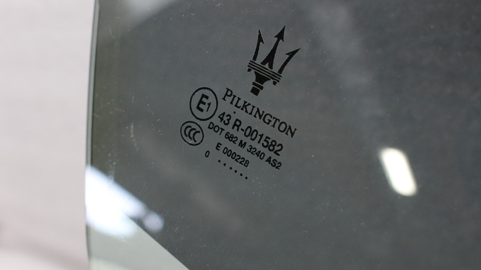 Maserati GranCabrio, RH, Right, Quarter Glass, Used, P/N 81568400