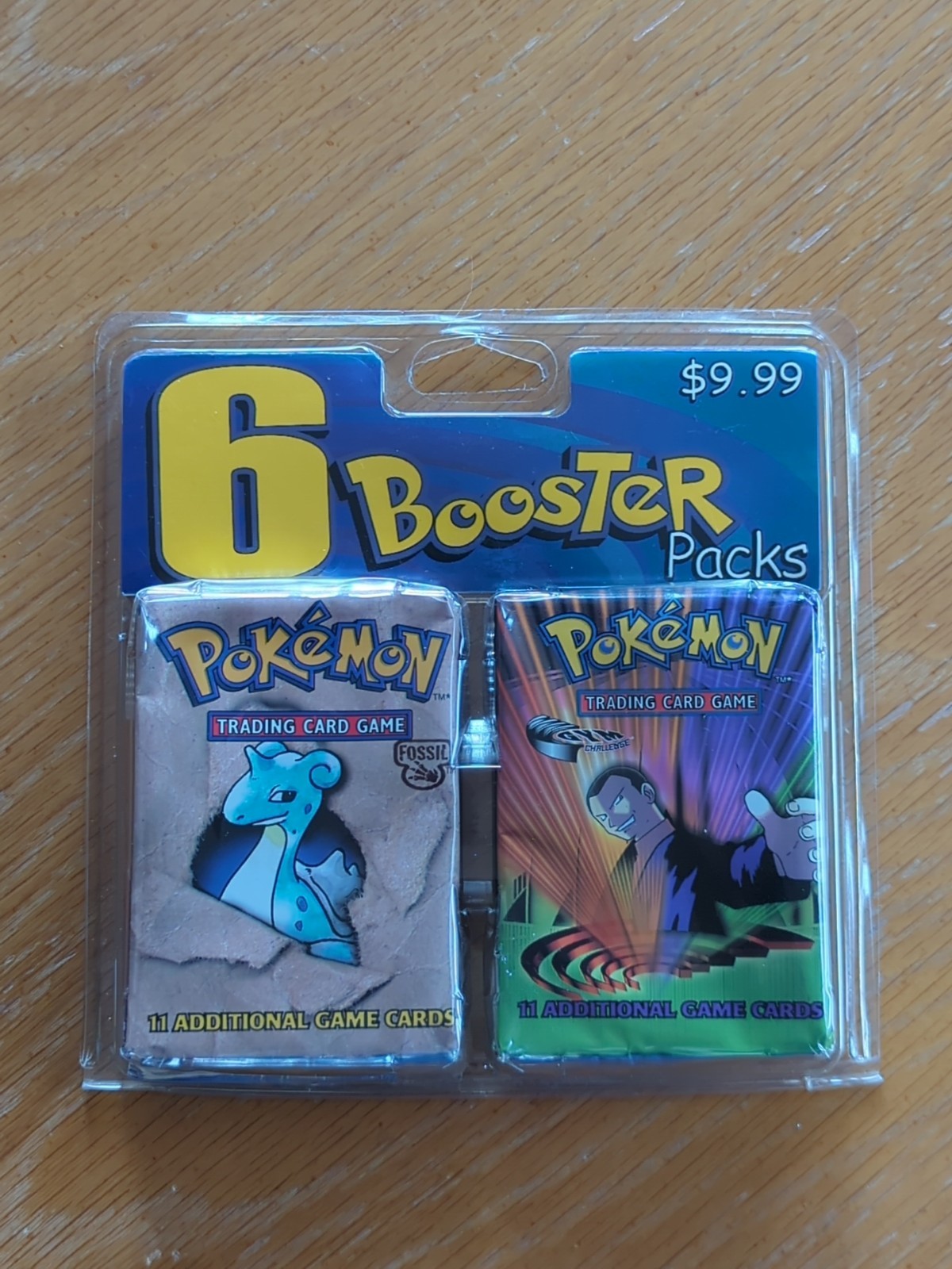 1999 Pokemon Blister 6 Pack - VERY RARE