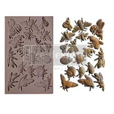 Buzzing Beauties | 5" x 8" Decor Silicone Mould | Redesign with Prima