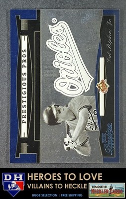 2005 Playoff Prestige Prestigious Pros Blue #/900 Cal Ripken Jr. #PP-8 Orioles