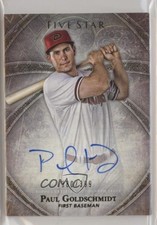 2014 Topps Five Star Auto 380/399 Paul Goldschmidt #FSA-PG Auto 3i6