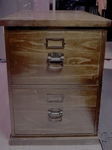 Pottery Barn Bedford Filing Cabinet hardwood vintage rare classic (2 Available)