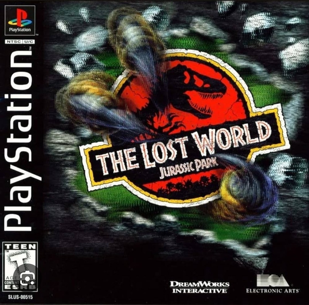 PS1 ロストワールドジュラシックパーク Jurassic Park Lost World For Ps1 - Disc Only! No Original Case