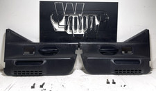 Agate Gray Driver Passenger Half Door Panels 97-06 Jeep Tj Wrangler Pair Ccr10 Agate Gray Driver Passenger Half Door Panels 97-06 Jeep Tj Wrangler Pair Ccr10