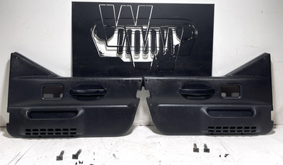 AGATE Gray Driver & Passenger HALF DOOR PANELS 97-06 Jeep TJ