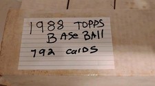 (9) 1988 Topps Baseball Sets