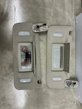 15-20 Tahoe Yukon Suburban Sun Visor Pair Gray Oem Lighted Mirrors 84630340 15-20 Tahoe Yukon Suburban Sun Visor Pair Gray Oem Lighted Mirrors 84630340