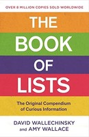 Amy Wallace - Book Of Lists The Original Compendium Of Curious Infor - G245Z