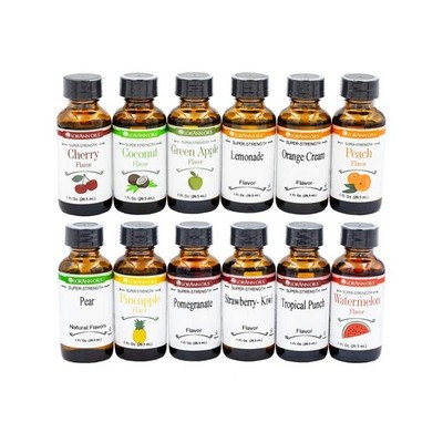 LorAnn Super Strength Variety Pack #2 Twelve 1 oz Flavor Bottles