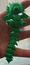 Flexi Baby Dragon Toy/Keychain 3D Printed