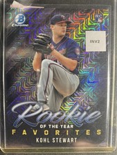 Stewart, Kohl - 2019 Bowman Chrome Prospect - Mega Box - ROY Favorites - INV2