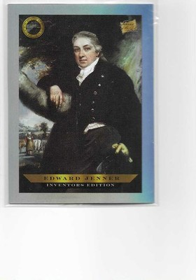 2025 Pieces of the Past Inventors Edition Base Edward Jenner B-559