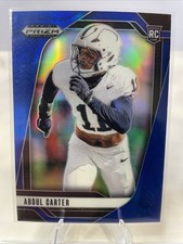 2025 Prizm Draft Picks Blue Abdul Carter Rookie 099/249 Penn State #102