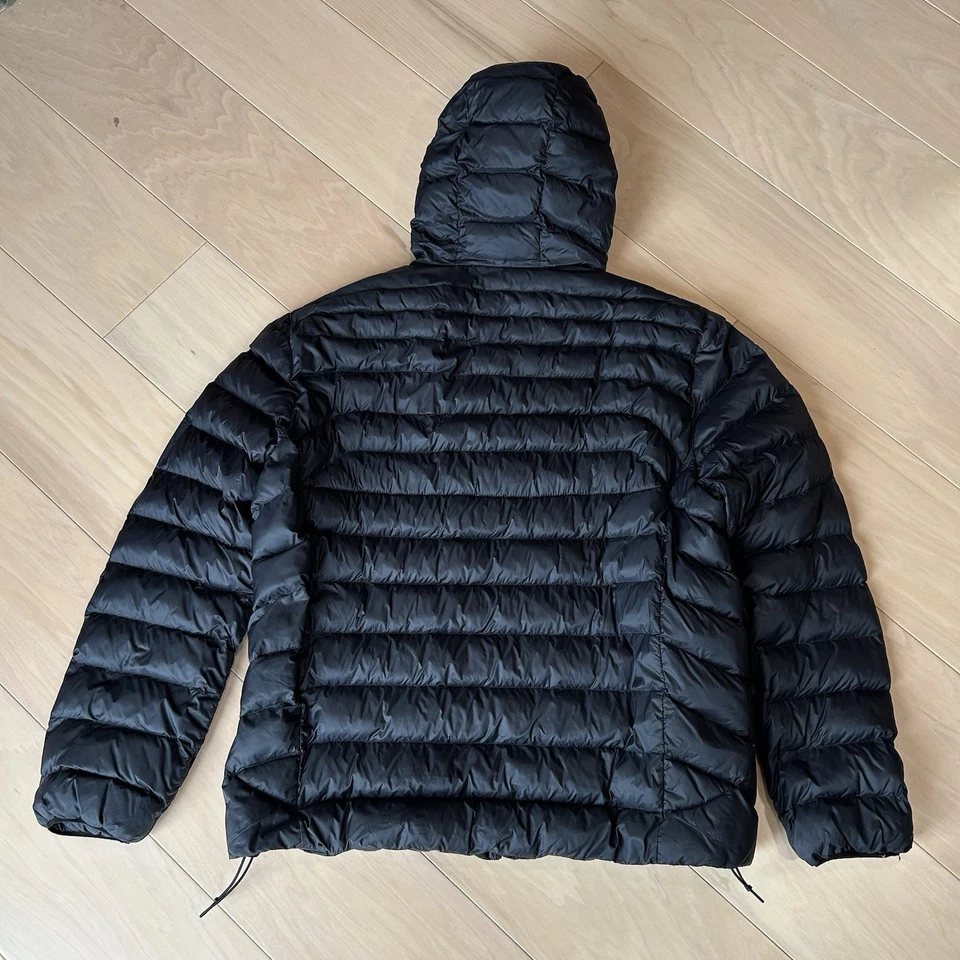 Chaqueta con capucha Ralph Lauren Polo Bleeker negra acolchada para hombre XL Foto 4 de 4