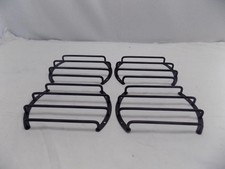 Car Subwoofer Metal 4-Bar Protection Grill Durable Metallic Black Cover