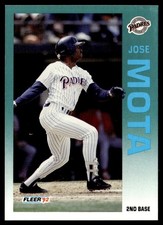 1992 Fleer Jose Mota San Diego Padres #616