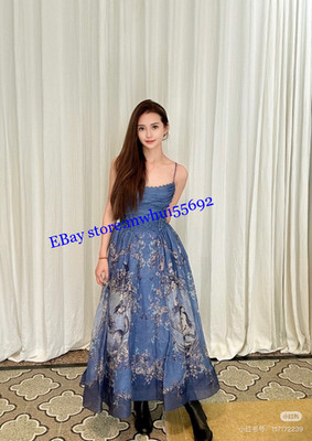 heavy industry cross strap pleated beaded mermaid pattern fluffy slim sling dres