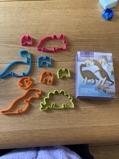 Lakeland 3D Dinosaur Cookie Cutters 4 Unique Dinosaur Designs