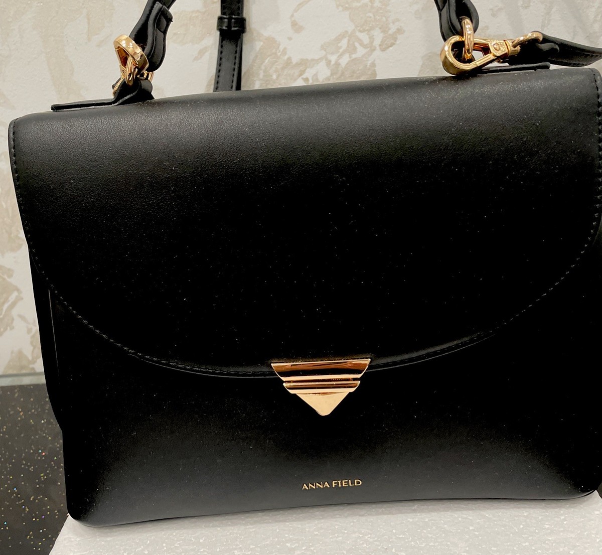 Anna Field Women’s Crossbody Black Bag Made In