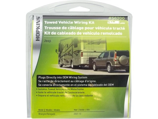 Arnés de cableado de remolque 57ZWGK81 para Wrangler JK 2014 2007 2008 2009 2010 2011 Foto 3 de 3