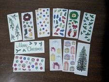 Creative Memories Christmas Scrapbook Stickers 14 Sheets 