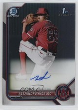 2022 Bowman Chrome Prospect Auto Alejandro Hidalgo #CPA-AH Auto pe8