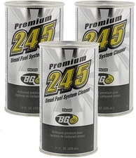 3 cans of BG 245 Premium Diesel Fuel System Cleaner
