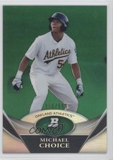2011 Bowman Platinum Prospects Green 156/599 Michael Choice #BPP43 0l2