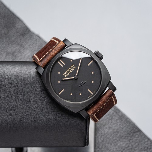 Panerai Radiomir 1940 3-Day Ceramica w/ Brown Leather - 48MM - REF PAM00577