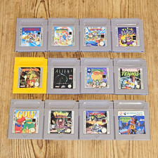 Nintendo Game Boy 12 Game Bundle PAL Mario Wario Donkey Kong Tested Working