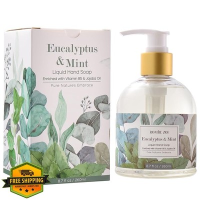 ROMIIE ZOI Eucalyptus Mint Hand Soap, 8.7oz