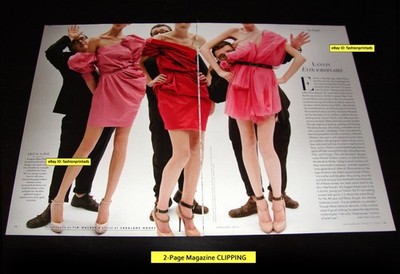 women's LEGS CALVES THIGHS ANKLES FEET in Lanvin heels 2-Page CLIPPING